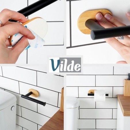 Terasest bambusest tualettpaberihoidja, mu... | FreshDesign.ee