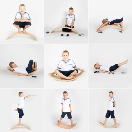 Tasakaalulaud lastele 80x30cm, naturaalne | FreshDesign.ee