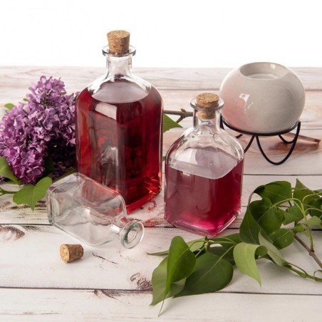 Korgiga klaaspudel, 270 ml