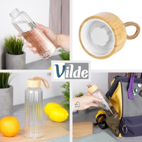 Klaasist veepudel 500 ml | FreshDesign.ee