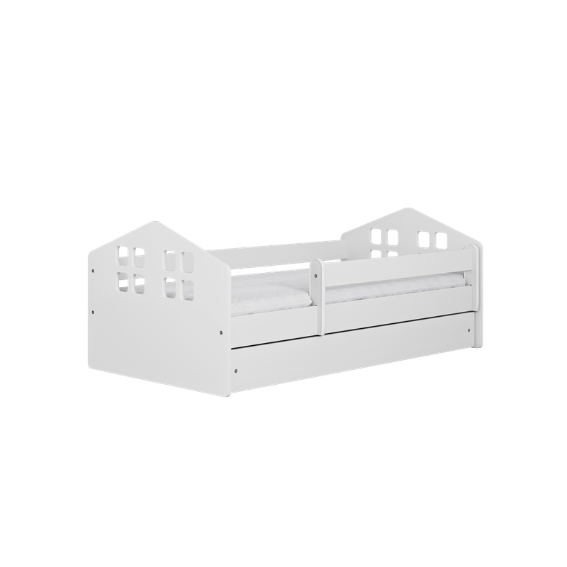 Voodi Kacper 80x140 cm, sahtli ja madratsi... | FreshDesign.ee