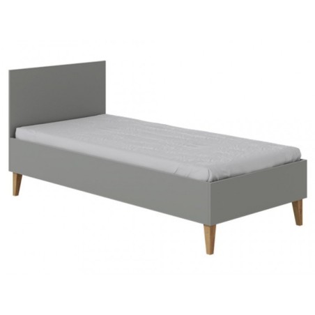 Voodi kubi 80x180 cm, hall | FreshDesign.ee