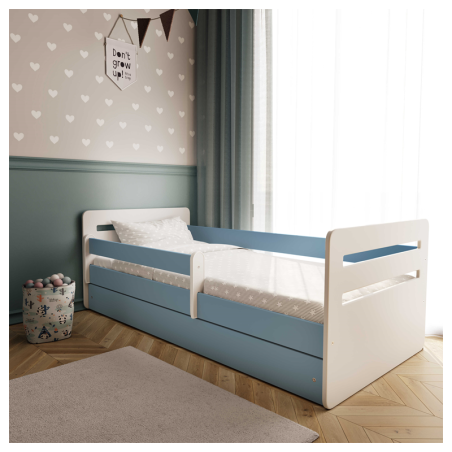 Voodi Tomi 80x180 cm, sahtli ja madratsiga... | FreshDesign.ee