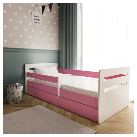 Voodi Tomi 80x140 cm, sahtli ja madratsiga... | FreshDesign.ee