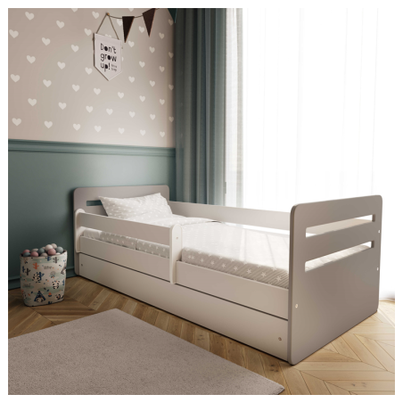 Voodi Tomi 80x140 cm, sahtli ja madratsiga... | FreshDesign.ee