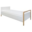 Voodi Victor 80x180 cm, valge | FreshDesign.ee