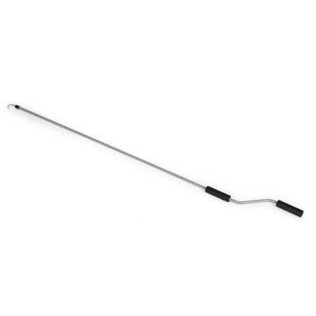 Vertikaalne rull-varikatus vändaga juhitav rõdu terrassi, antratsiit