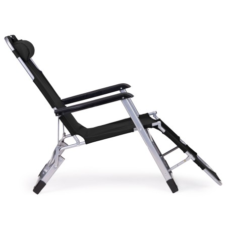 Aia rannatool, kokkupandav 2-in-1, must