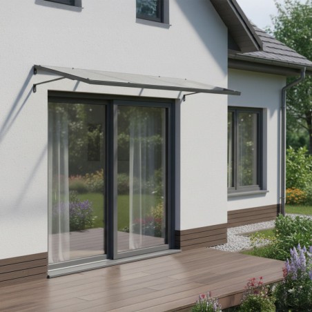 Välisukse varikatus 113x80 cm UV-kaitsega markiis 