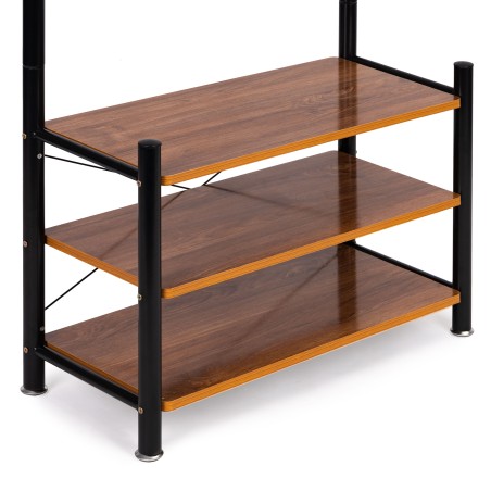 Riiulitega seisev riidenagi