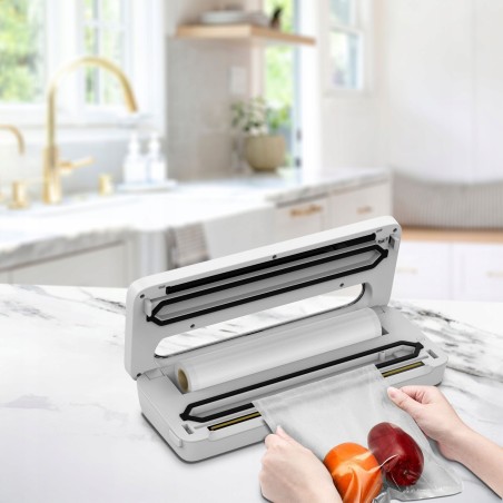 Vaakumtihendaja toiduainete pakendamiseks 120 W tarvikud Valge