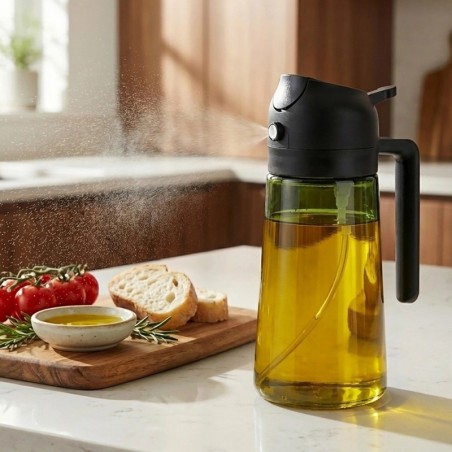 Klaas õli ja äädika pihusti, 450 ml