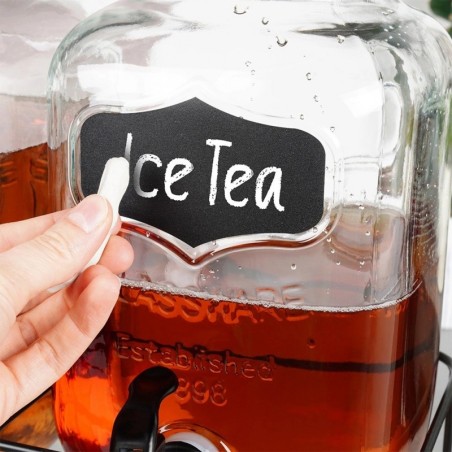 Joogipurk kraani ja musta alusega 2x 4 lii... | FreshDesign.ee