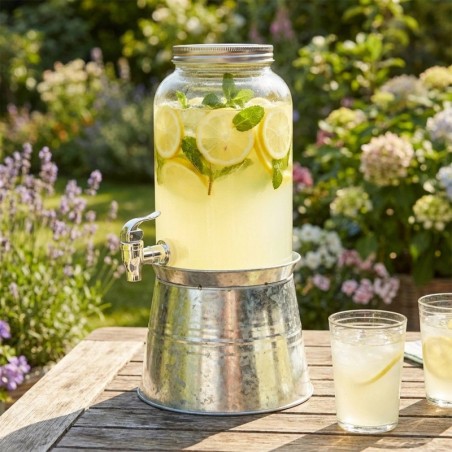 Joogipurk kraani ja alusega 3, 2 liitrit