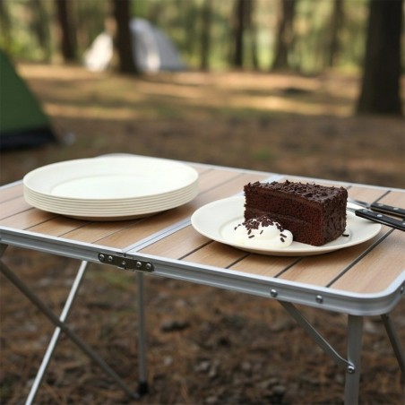 SANDY kreemplastist magustoidutaldrikud 20,5 cm 6 tk.