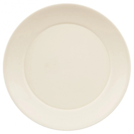 Madalad plastikust õhtusöögitaldrikud kree... | FreshDesign.ee