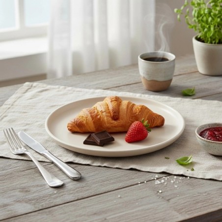 Kreemikeraamiline magustoidutaldrik SKANDI 20,5 cm