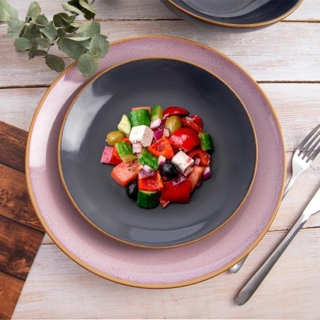 Keraamiline magustoidutaldrik, hall GLAZE, 20,5 cm