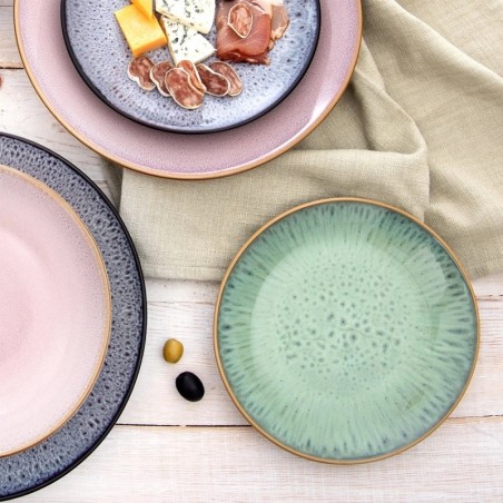 Roosa GLAZE keraamiline magustoidutaldrik, 20,5 cm