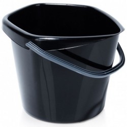 Must plastikust ämber 5 l