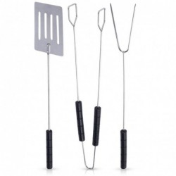 3-osaline grillitarvikute komplekt