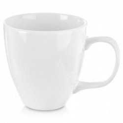 Valge portselankruus MONA 400 ml