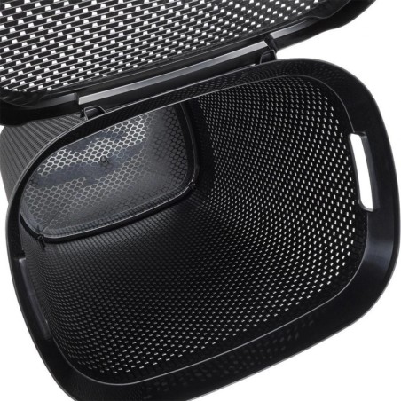 Pesukorv, plastik, must 60 liitrit | FreshDesign.ee