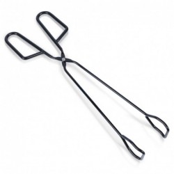 Grillitangid metallist must 31,5 cm