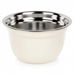 Valge terasest köögikauss 18 cm, 1,3 l