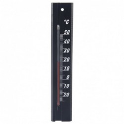 Universaalne termomeeter puidust must 20 cm
