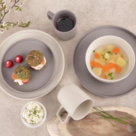 SKANDI kreemjas keraamiline kauss, 16 cm, 830 ml | FreshDesign.ee