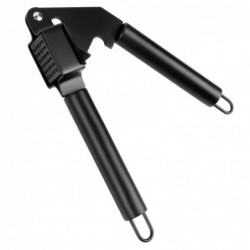 Küüslaugupress, teras, must, 19 cm