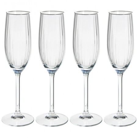 Šampanjaklaasid, klaas, 210 ml, 4 tk. | FreshDesign.ee