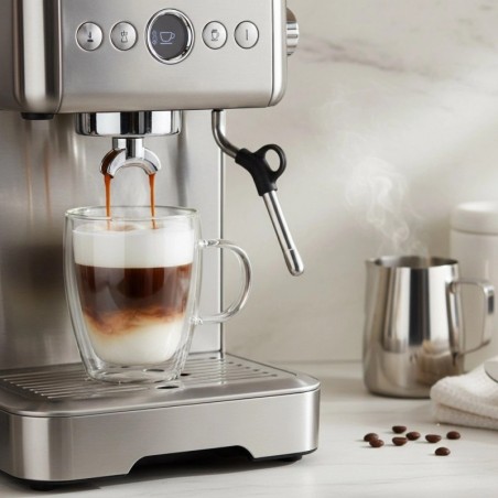 Topeltseinaga termoklaas latte kohvi jaoks DOUBLE 300 ml