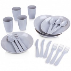 Plastikust piknikukomplekt 20 tk.