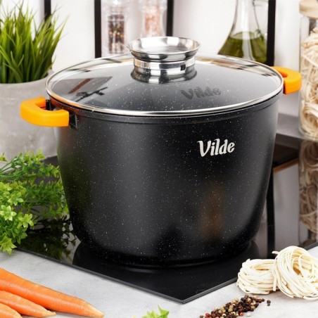 Klaaskaanega graniidist pott TERRUNA AROMA 28 cm, 9, 7 liitrit