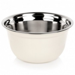Valge terasest köögikauss 22 cm, 2,6 l