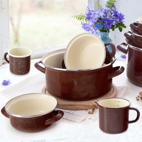 PRUUN emailpott 16 cm, 1 liitrit