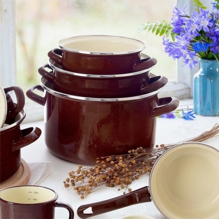 PRUUN emailpott 20 cm, 3 liitrit