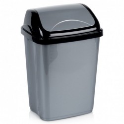 Plastikust prügikast hall 10 l