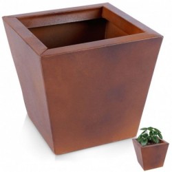 Metallist lillepoti kate 15 cm