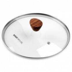 NATURE klaasist kaas 24 cm