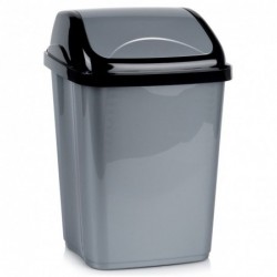Plastikust prügikast hall 16 l