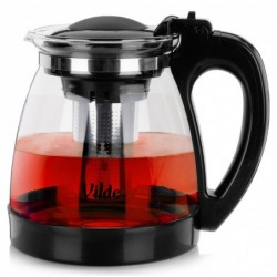 Teekann teetõmmisega, klaas, 2 l