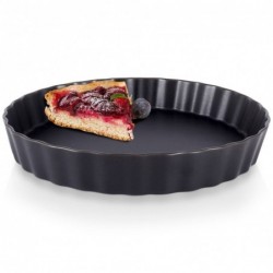 Mustast portselanist koogivorm 25 cm