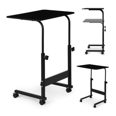 Sülearvutilaud ratastel, must | FreshDesign.ee