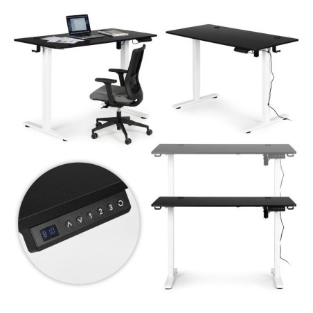 Elektriliselt reguleeritav laud 120x60 cm, kõrguse reguleerimine 72-117 cm