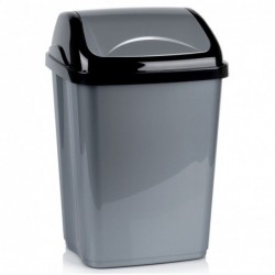 Plastikust prügikast hall 26 l
