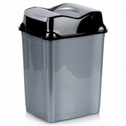 Plastikust prügikast hall 28 l