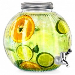 Jooginõu kraaniga, klaas, 5,5 l